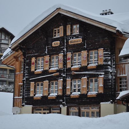 Ferienwohnung Alte Baeckerei Mürren Zewnętrze zdjęcie