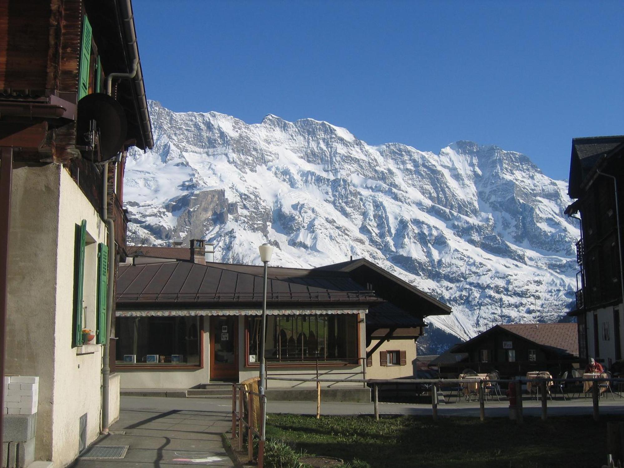 Ferienwohnung Alte Baeckerei Mürren Zewnętrze zdjęcie